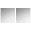  Alumínium Rácsos Lemezek 2 db Csúszásmentes 50x50 cm
