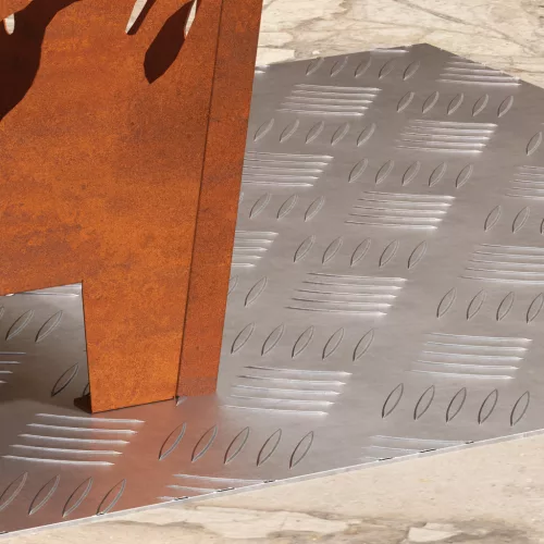  Alumínium Rácsos Lemezek 2 db Csúszásmentes 50x50 cm