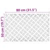  Alumínium Rácsos Lemezek 4 db Csúszásmentes 80x50 cm