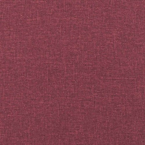  borvörös moduláris kanapé karfás végmodul párnákkal 100 cm