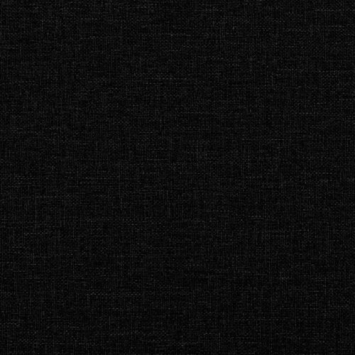  fekete moduláris kanapé középső modul párnákkal 100 cm