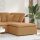  bézs moduláris kanapé lábzsámoly modul 100x100x48 cm
