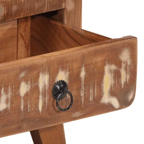  éjjeliszekrény 2 db 40x32x46 cm tömör újrahasznosított fa