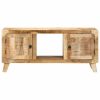  tömör nyers mangófa TV-szekrény 105x46x32 cm