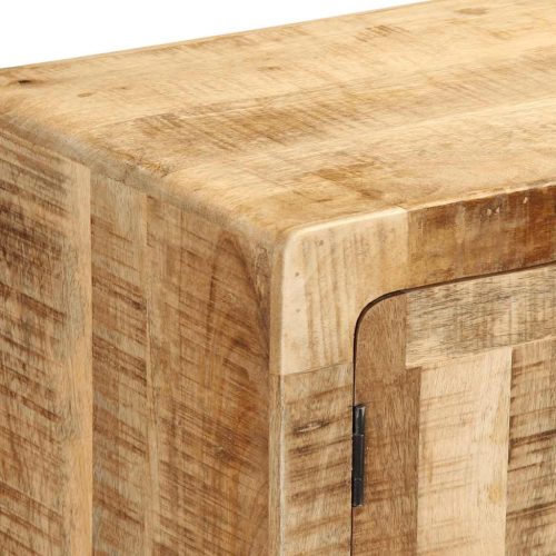  tömör nyers mangófa TV-szekrény 105x46x32 cm