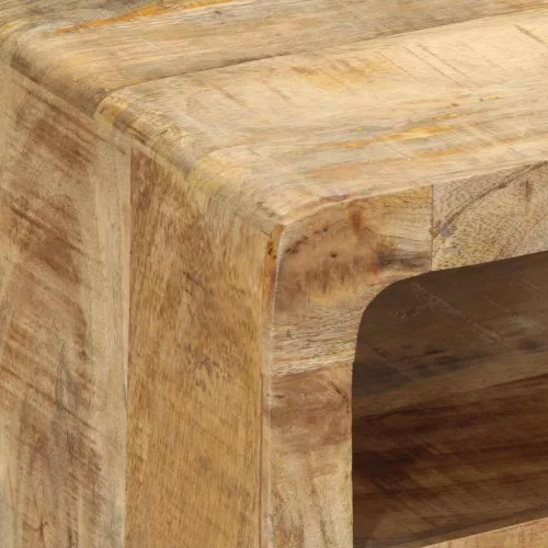  tömör nyers mangófa TV-szekrény 105x46x32 cm