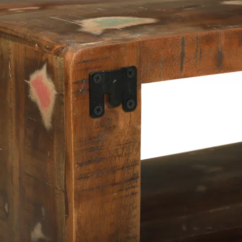  TV szekrény Több színű 60x30x25 cm Tömör fa újrahasznosított