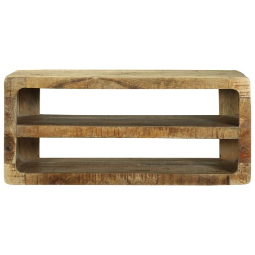  TV szekrény 80x32x36 cm Tömör fa Mangó