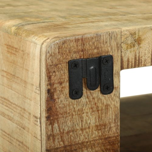  TV szekrény 80x32x36 cm Tömör fa Mangó