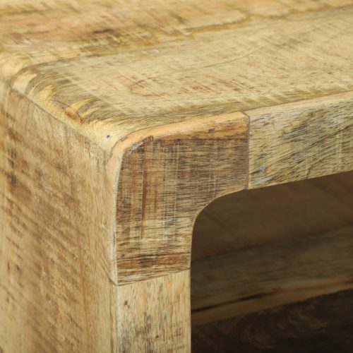  TV szekrény 80x32x36 cm Tömör fa Mangó