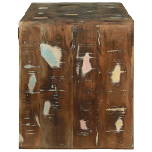  TV szekrény 100x32x36 cm Tömör fa újrahasznosított