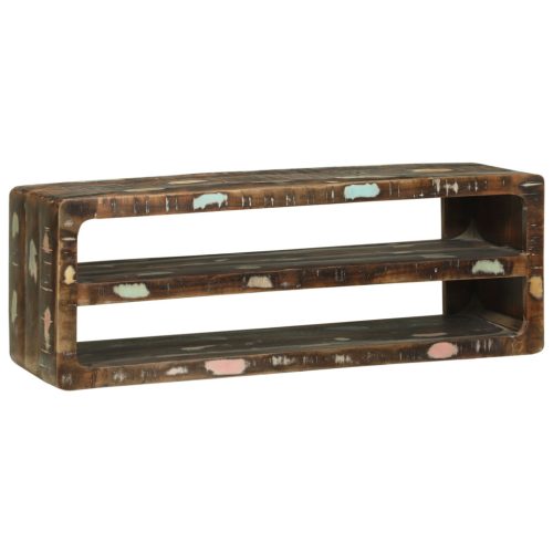  TV szekrény 100x32x36 cm Tömör fa újrahasznosított