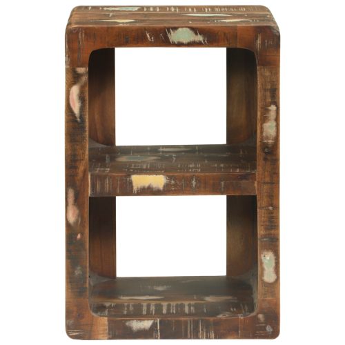  Média tároló szekrény Újrahasznosított fa többszínű