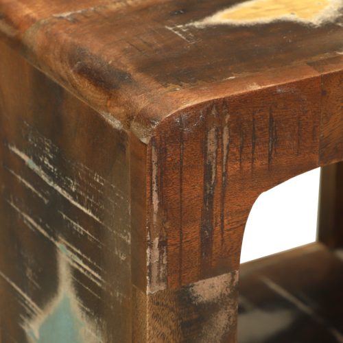  Média tároló szekrény Újrahasznosított fa többszínű