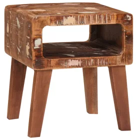    Végasztalok Sokszínű 40 x 32 x 46 cm tömör újrahasznosított fa