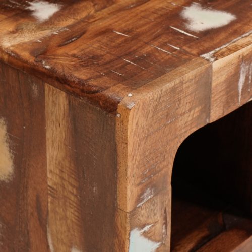  Borágas Barna 44 x 30 x 35 cm Tömör újrahasznosított fa