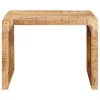  Végasztal Barna 60 x 35 x 46 cm Tömör Mangófát
