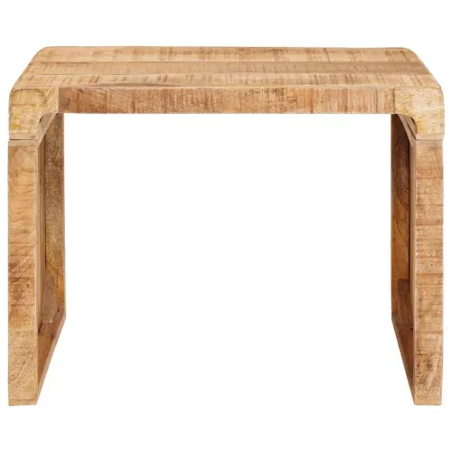  Végasztal Barna 60 x 35 x 46 cm Tömör Mangófát