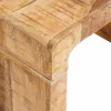  Végasztal Barna 60 x 35 x 46 cm Tömör Mangófát