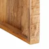  Végasztal Barna 60 x 35 x 46 cm Tömör Mangófát