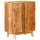  Tároló szekrények ajtóval Barna 55 x 35 x 75 cm Tömör Mangófát