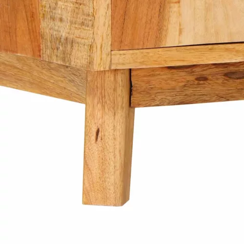  Tároló szekrények ajtóval Barna 55 x 35 x 75 cm Tömör Mangófát