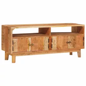    Tároló szekrények ajtóval Barna 110 x 30 x 45 cm Tömör Mangófát