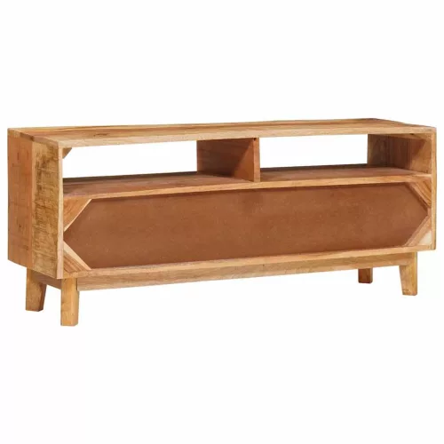  Tároló szekrények ajtóval Barna 110 x 30 x 45 cm Tömör Mangófát