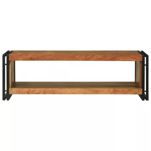  dohányzóasztal 120x50x38 cm Tömör akácfa