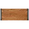  dohányzóasztal 120x50x38 cm Tömör akácfa