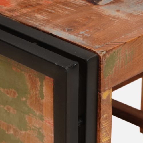  Borágas Barna 100 x 45 x 33 cm Szilárd újrahasznosított fa