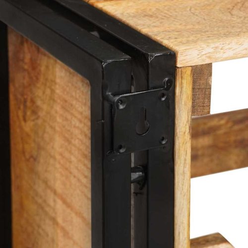  Borágas Barna 100 x 45 x 33 cm Tömör Durva Mangófában