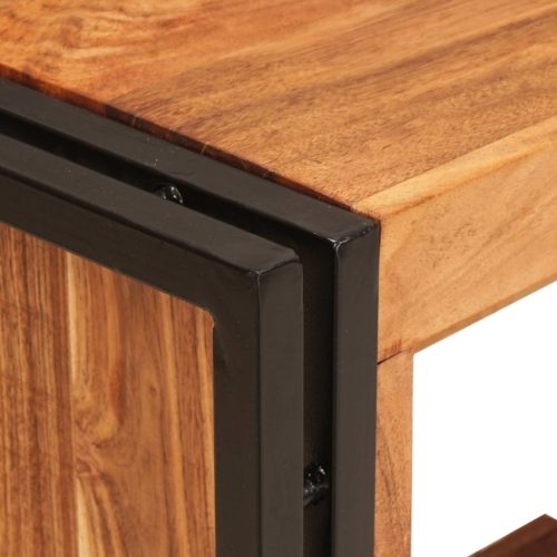  Borágas Barna 100 x 45 x 33 cm Tömör Akácfa