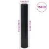  stretch fólia 2 pcs fekete 23 μm 50 cm x 150 m