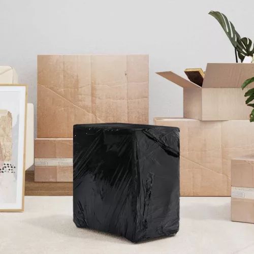  stretch fólia 2 pcs fekete 30 μm 50 cm x 150 m