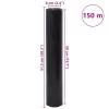  stretch fólia 6 pcs fekete 23 μm 50 cm x 150 m