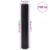 stretch fólia 6 pcs fekete 30 μm 50 cm x 150 m