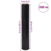  stretch fólia 2 pcs fekete 23 μm 50 cm x 300 m