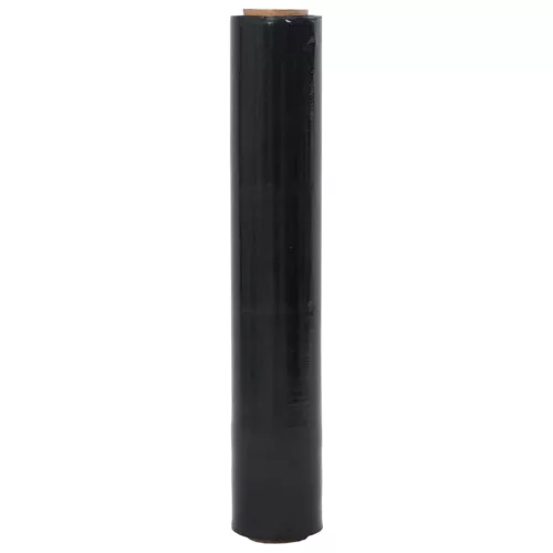  stretch fólia 6 pcs fekete 17 μm 50 cm x 300 m