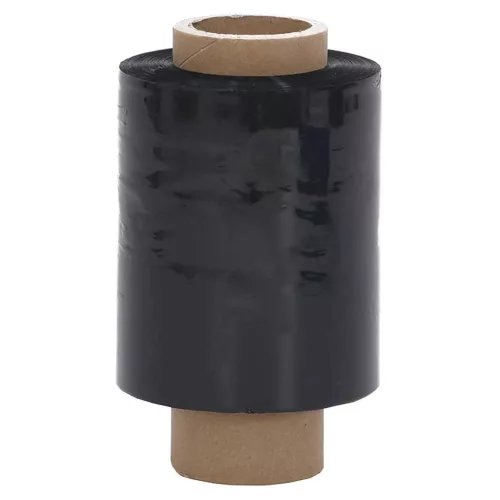  stretch fólia 50 pcs fekete 23 μm 10 cm x 150 m