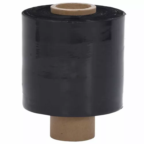  stretch fólia 10 pcs fekete 23 μm 10 cm x 300 m