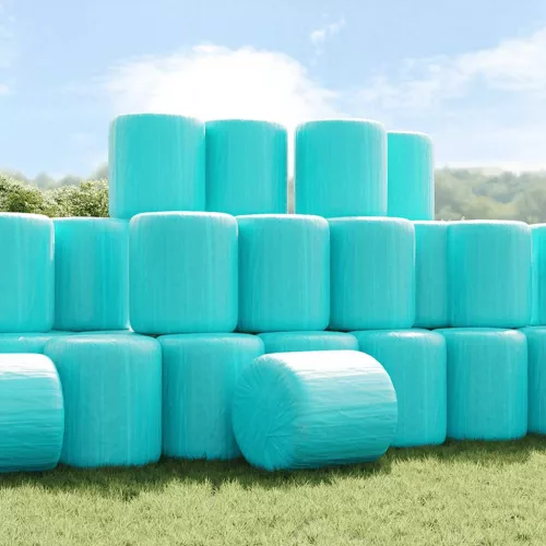  Mezőgazdasági stretch fólia zöld 25 µm 50 cm x 1800 m