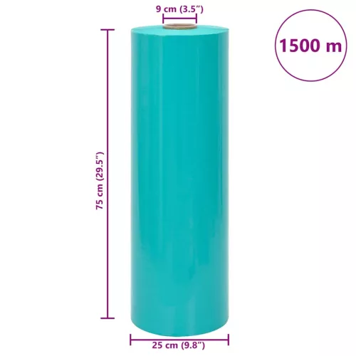  Mezőgazdasági stretch fólia zöld 25 µm 75 cm x 1500 m