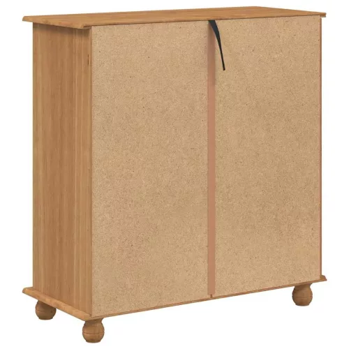  Fiókos Szekrény ASKIM Barna 91 x 40 x 95,5 cm Tömör fenyőfa