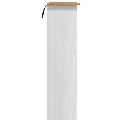  Kisker 'ASKIM'Fehér 91x30x104 cm Tömör Fa Fenyő