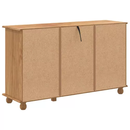  Fiókos Szekrény ASKIM Barna 79 x 40 x 133,5 cm Tömör fenyőfa
