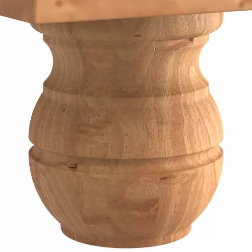  'ASKIM'fehér tálalószekrény 133,5x40x79 cm tömör fa fenyőből