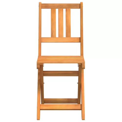  Összecsukható Kertiszékek 2 db 36x46x85 cm Tömör Fa Akác