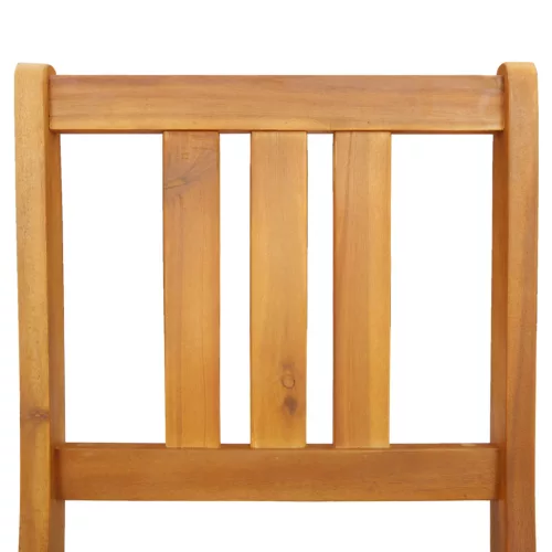  Összecsukható Kertiszékek 2 db 36x46x85 cm Tömör Fa Akác