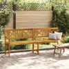  Kerti pad Barna 220 x 56 x 90 cm Tömör Akácfa